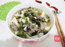 酸菜肉丝面的做法图解1