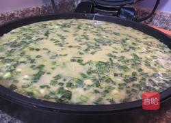 韭菜鸡蛋煎饼(电饼档模式)的做法图解7