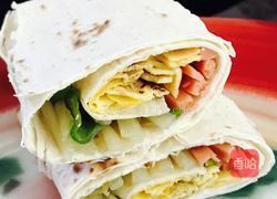 快手煎饼卷菜的做法图解11