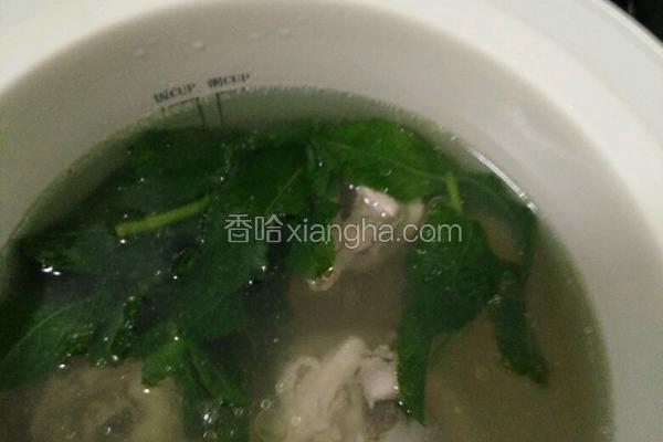 薄荷鸡汤