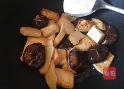 酱牛肉烧豆腐时蔬的做法图解4