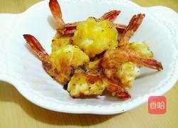 黄金芥末虾的做法图解8