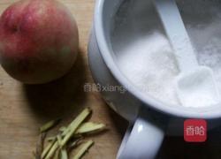 桃丝解暑茶的做法图解1