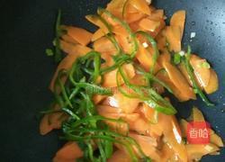 炝胡萝卜片的做法图解7