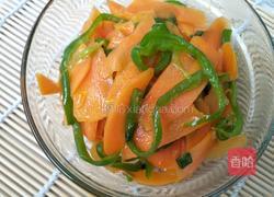 炝胡萝卜片的做法图解9