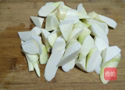 油焖茭白的做法图解3