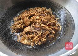 花菜干烧肉的做法图解8
