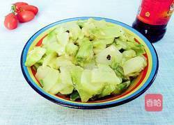 清炒南充菜的做法图解6