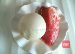 洋葱猪肉馅的做法图解1