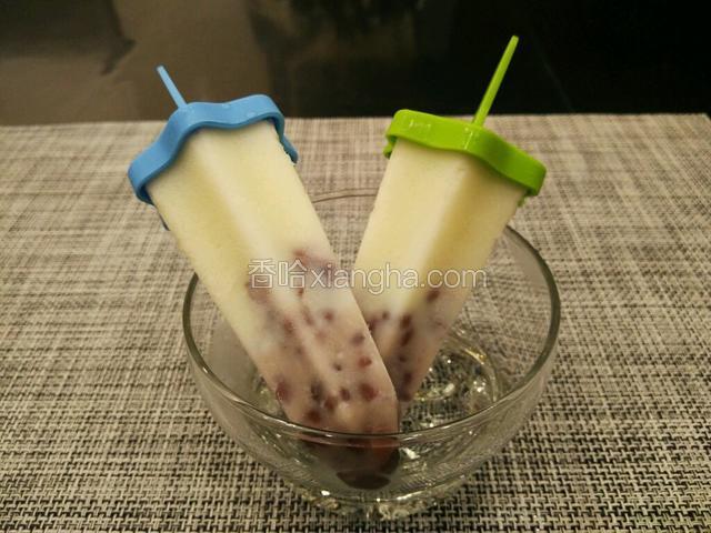 牛奶红豆冰棍