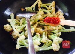 干煸孜然菜花的做法图解10