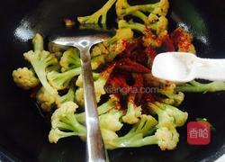 干煸孜然菜花的做法图解11