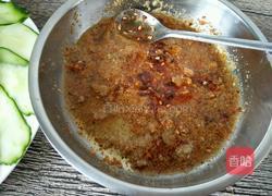 浇汁黄瓜片的做法图解3