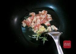 草菇炒肉的做法图解5