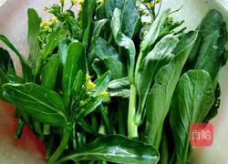 清炒菜心的做法图解2