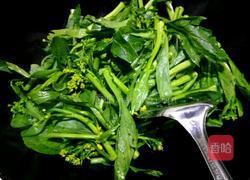 清炒菜心的做法图解5