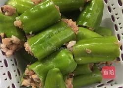 酿辣椒的做法图解3