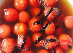 番茄酿乌梅的做法图解6
