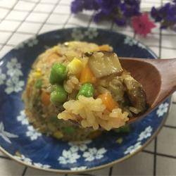 苋菜田园炒饭的做法[图]