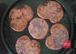 爱心紫薯饼的做法图解5