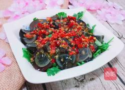 香菜拌皮蛋的做法图解9