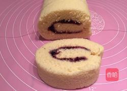 蓝莓果酱蛋糕卷的做法图解20