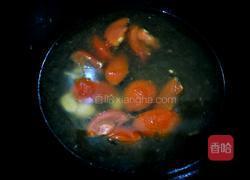 番茄蛋花汤的做法图解4