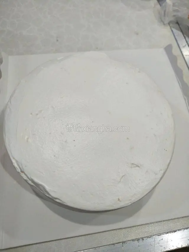这是提前做好的蛋糕胚