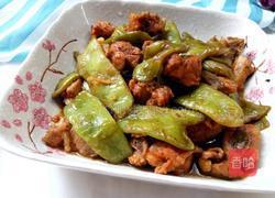 排骨炖油豆角的做法图解10