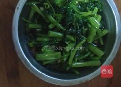 凉拌空心菜的做法图解10