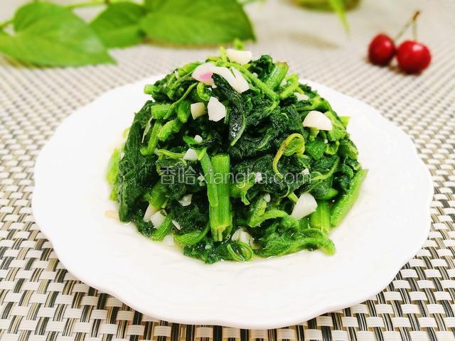 清炒南瓜头