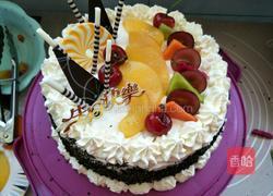 自制水果生日蛋糕的做法图解10