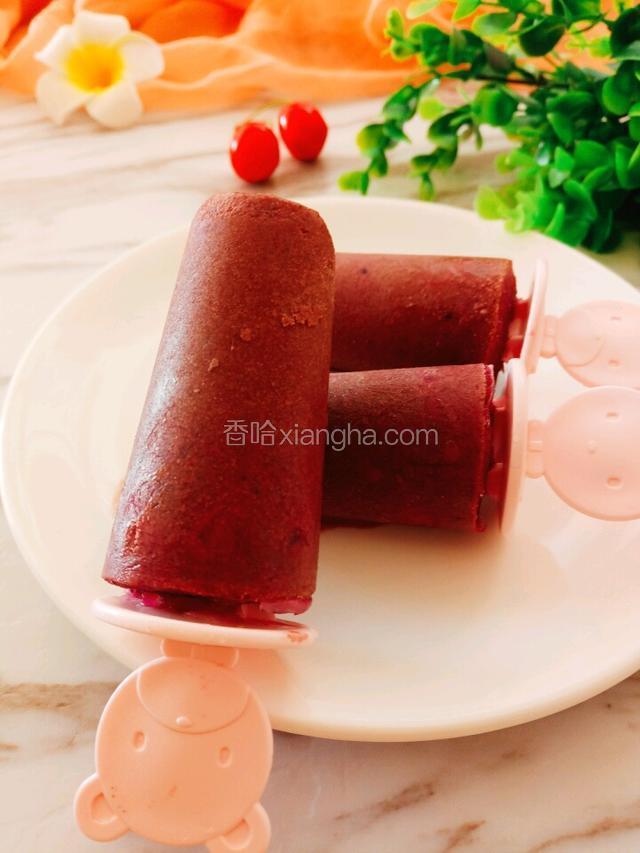 可以吃了，美味的酸奶棒！