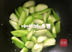 八角丝瓜炒肉的做法图解6