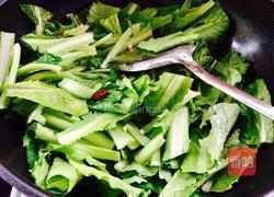 炝炒小白菜的做法图解4