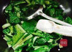 炝炒小白菜的做法图解5