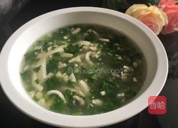 肉沫香菜豆腐羹的做法图解12