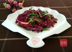 芥末凉拌紫甘蓝的做法图解6