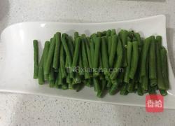 麻酱拌豆角的做法图解3