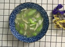 丝瓜平菇素汤