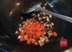 牛油果之杂果蔬炒饭的做法图解3