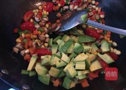 牛油果之杂果蔬炒饭的做法图解7
