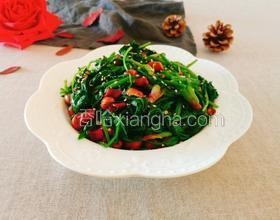 香辣菠菜（家庭版）