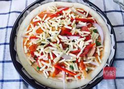 黑胡椒火腿披萨的做法图解4