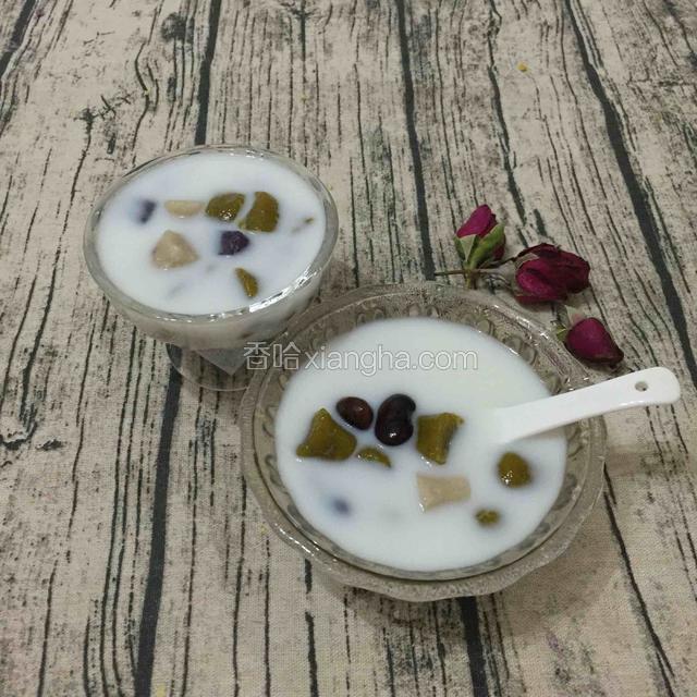 椰汁杂锦芋圆
