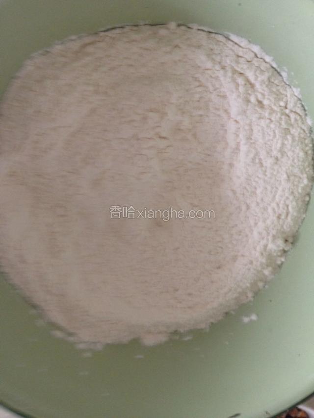 准备面粉