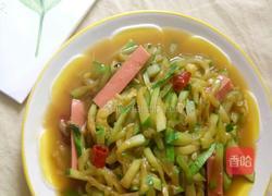 小瓜火腿肠的做法图解6