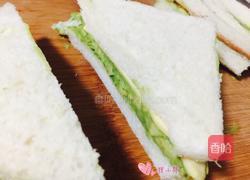牛油果芝士三文治的做法图解10