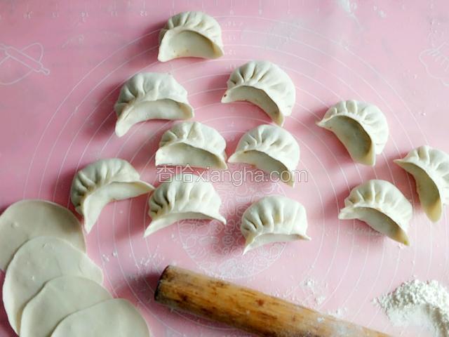 包成饺子！
