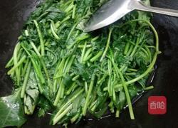 蒜香红薯叶的做法图解4
